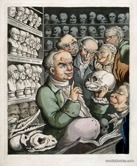 Franz Joseph Gall and the Phrenology Cabinet