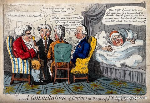 A Consultation of Doctors on the Case of Sir Toby Bumper