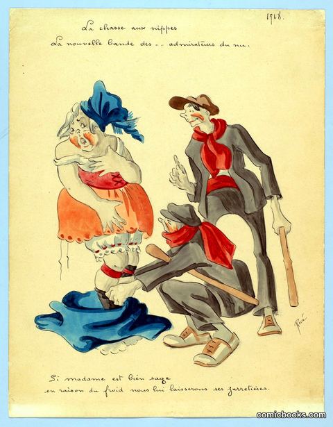La chasse aux nippes (Hunting for Rags)