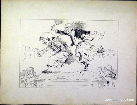 Political Satire: Figures in Flight