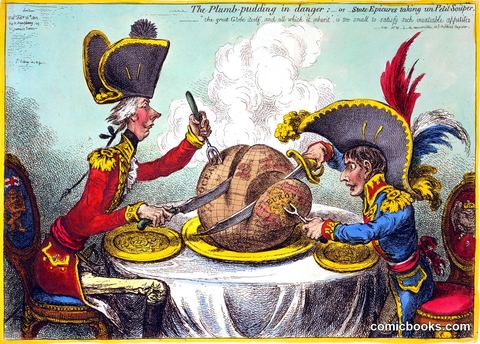 The Plumb-pudding in Danger