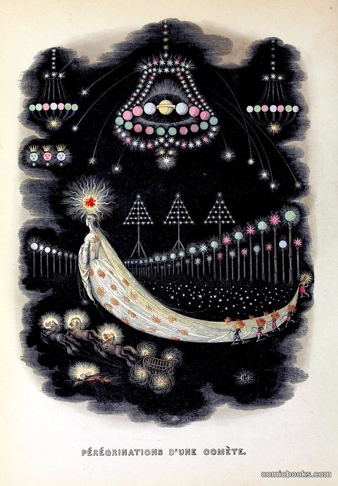 *Pérégrinations d'une Comète*, from *Un Autre Monde*