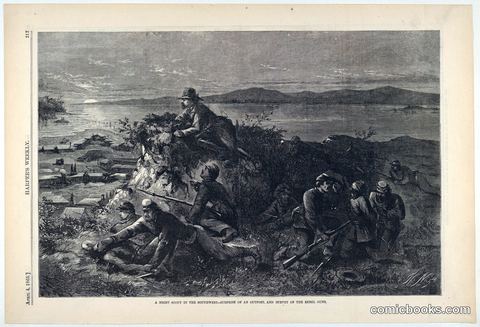 A Night Scout in the Southwest – Surprise of an Outpost, and Survey of the Rebel Guns