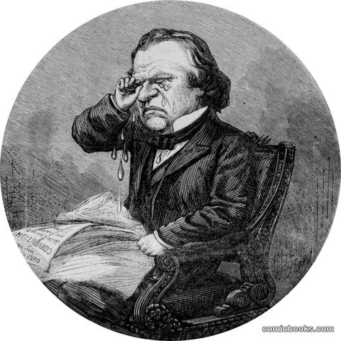 Andrew Johnson Weeping Over the 1866 National Union Convention