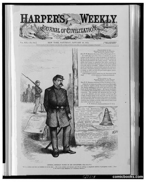General Sheridan Stands by His Dispatches