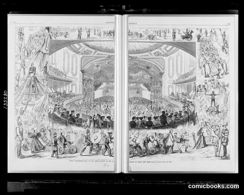 Grand Masquerade Ball of the Arion Society at the Academy of Music, New York