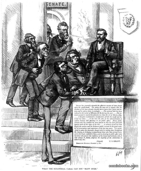 Grant Blown on by a Cabal of Senators