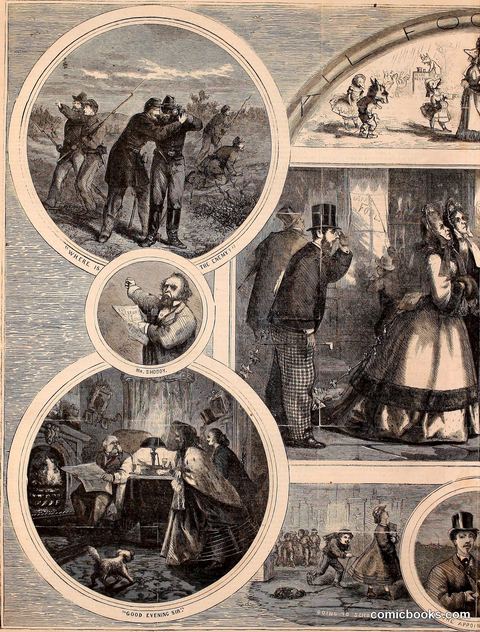 "Where Is the Enemy?" — A Plate of Civil War Sketches