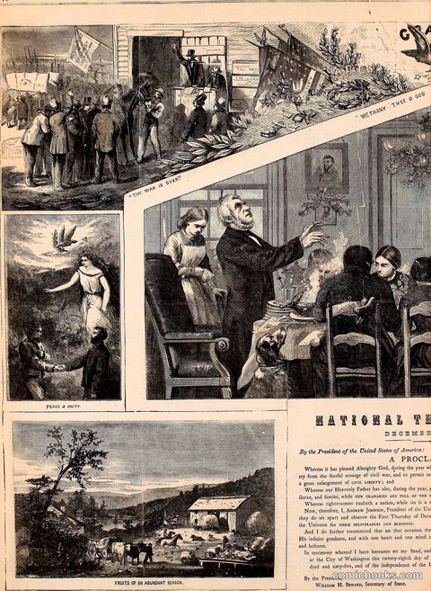 'The War Is Over': National Thanksgiving, December 1865