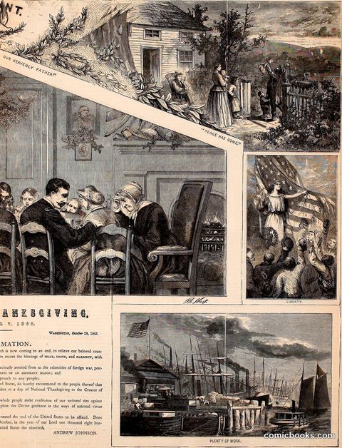 Thanksgiving, 1865: Peace, Liberty, and Plenty