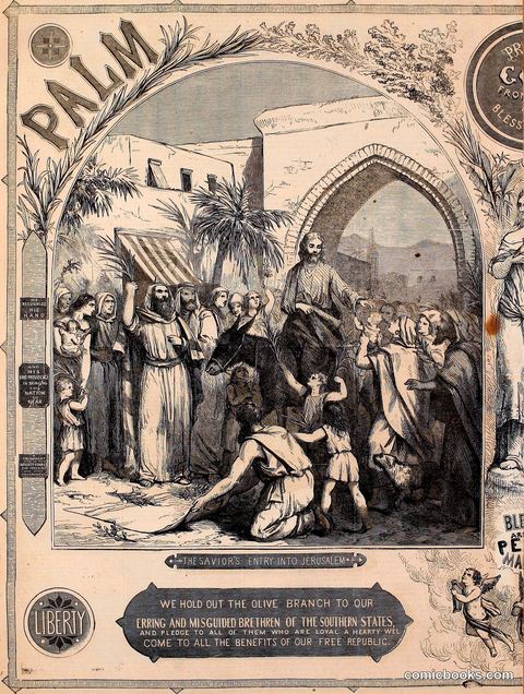 'The Savior's Entry into Jerusalem' — Palm Sunday as Reconstruction Allegory
