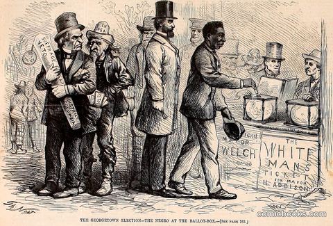 The Georgetown Election—The Negro at the Ballot-Box