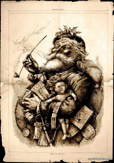 Merry Old Santa Claus