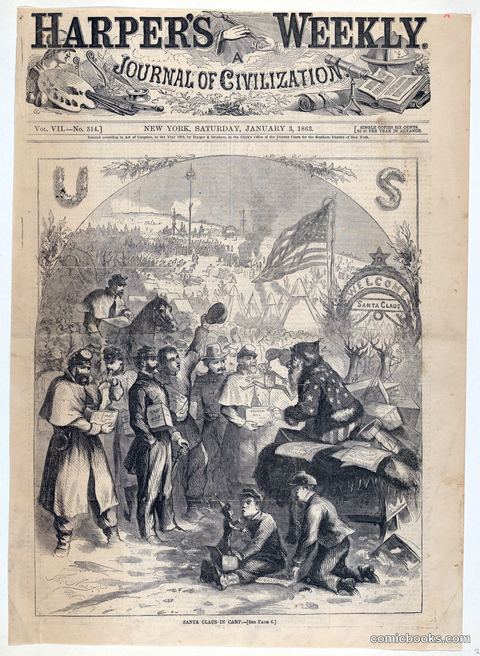 Santa Claus in Camp