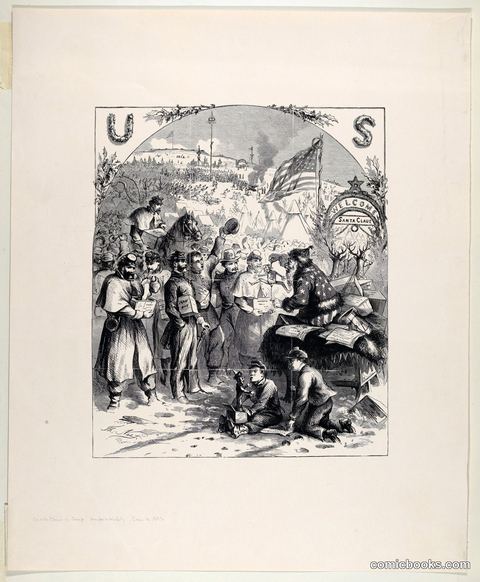 Santa Claus in Camp
