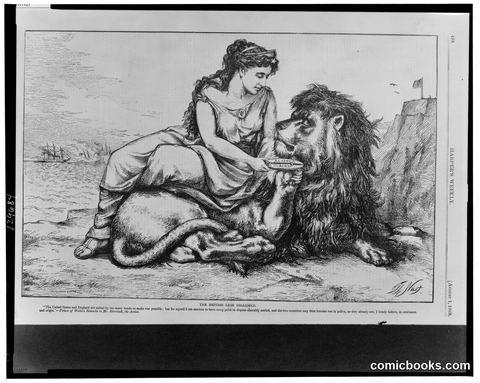 The British Lion Disarmed