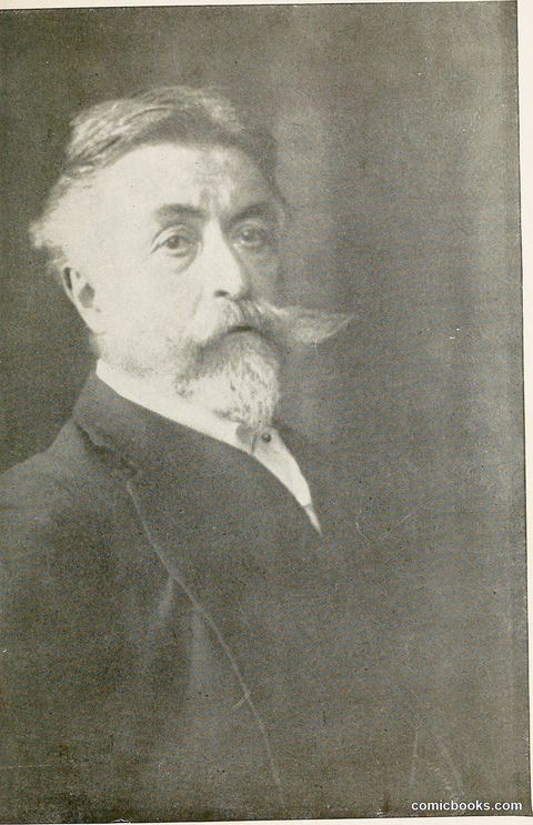 Portrait of Thomas Nast, Reproduced in *The History of the Nineteenth Century in Caricature*