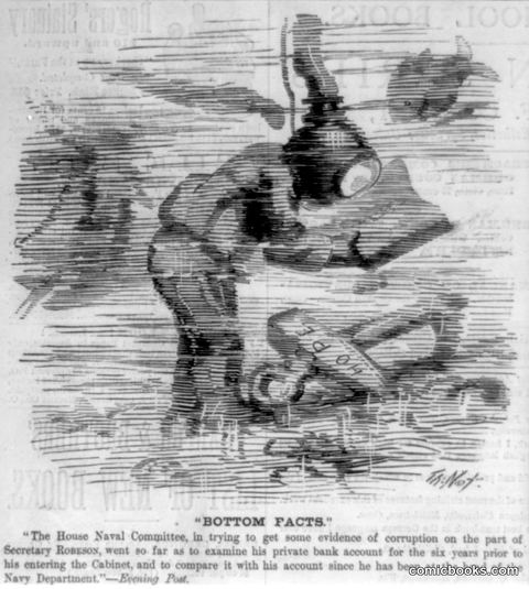 Thomas Nast, "Bottom Facts" (1876)