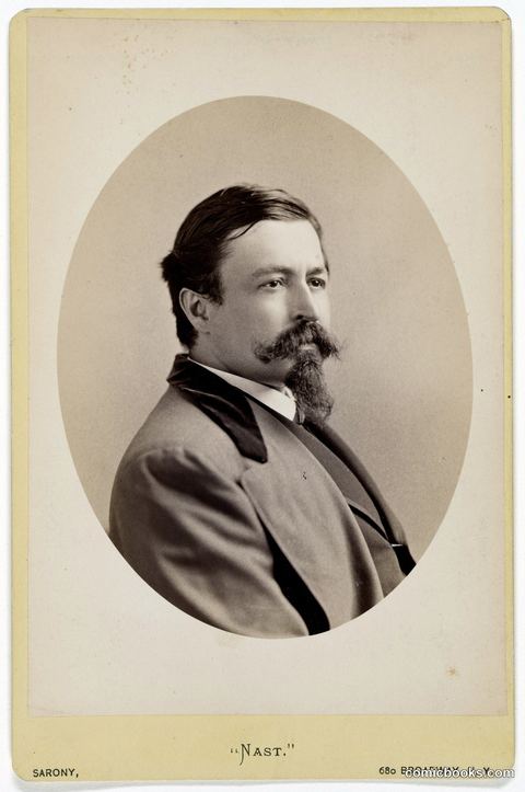 Thomas Nast, Portrayed by Napoleon Sarony