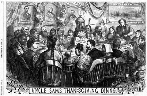 Uncle Sam's Thanksgiving Dinner