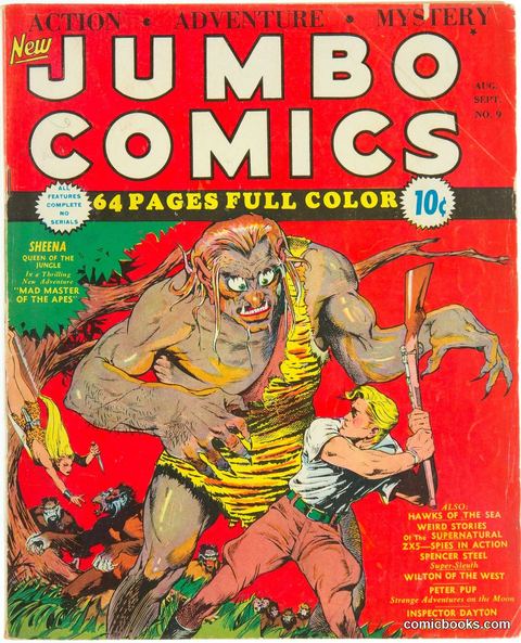 Jumbo Comics (Sheena)