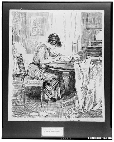 "Valerie was busy, exceedingly busy, arranging matters, in view of the great change impending"