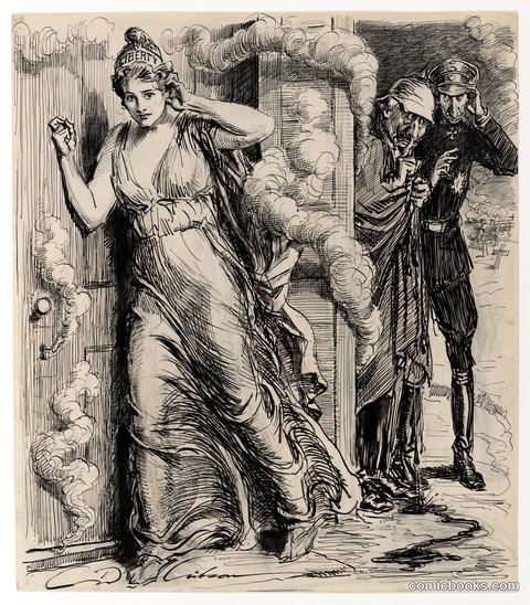The Liberty Loan at Everyman's Door