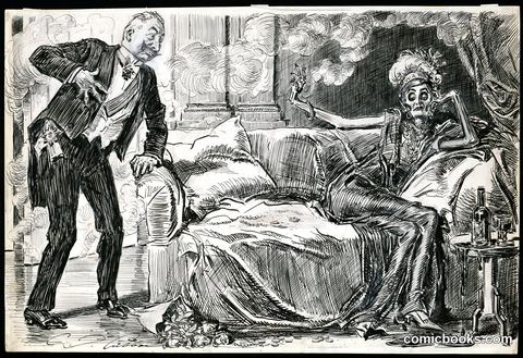 "And the fool, he called her his lady fair" / C.D. Gibson