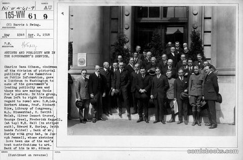 Artists and Publicity Men in the Government's Service