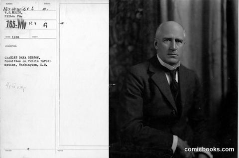 Charles Dana Gibson, Committee on Public Information