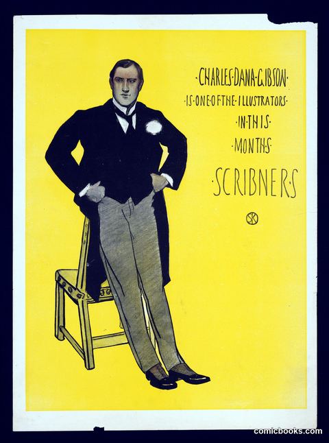 Charles Dana Gibson Is One of the Illustrators in This Month's Scribners