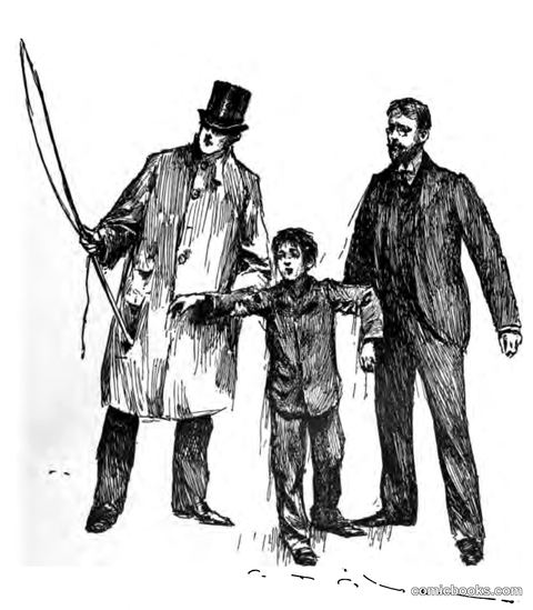 "Why, it's Gallegher!" — Frontispiece to *Gallagher and Other Stories*