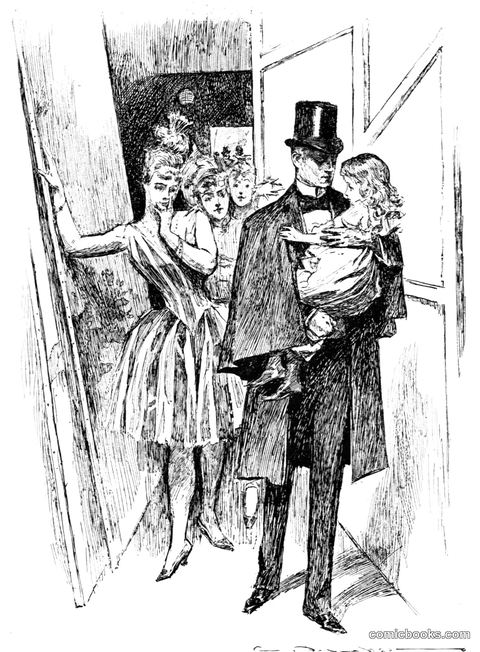 "But He Knew That Was Not the Reason" — Illustration for *Van Bibber and Others*