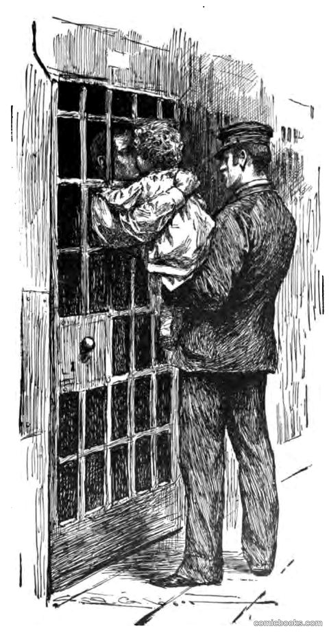 "She'd Reach Out Her Hands and Kiss Me" — Illustration for *Gallagher and Other Stories*
