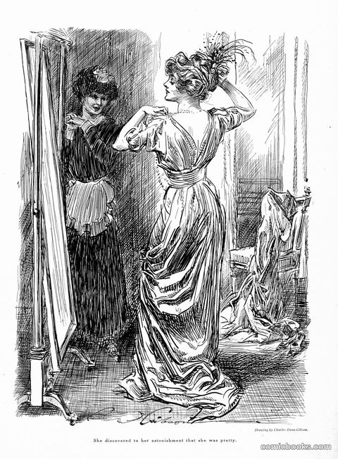 She Discovered to Her Astonishment That She Was Pretty