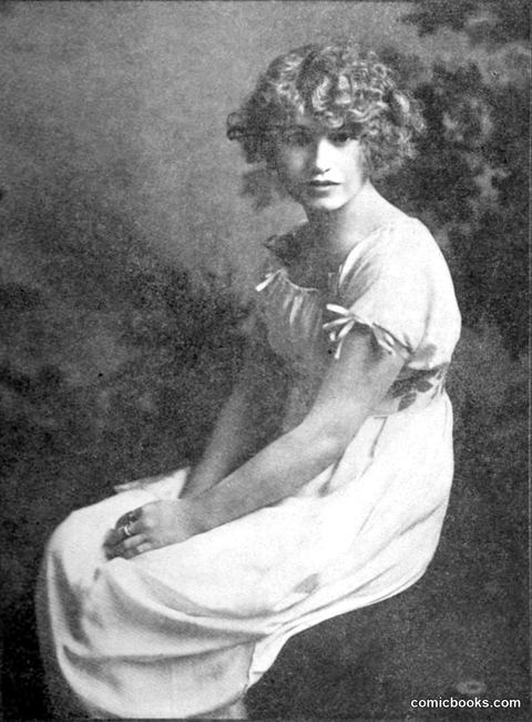 Nell Brinkley (a portrait photograph)