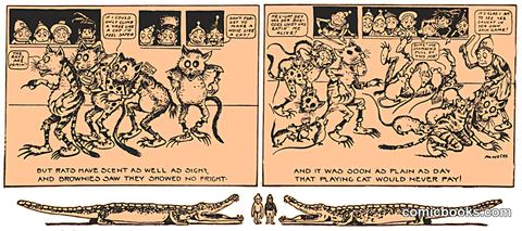 The Brownies Play Cat