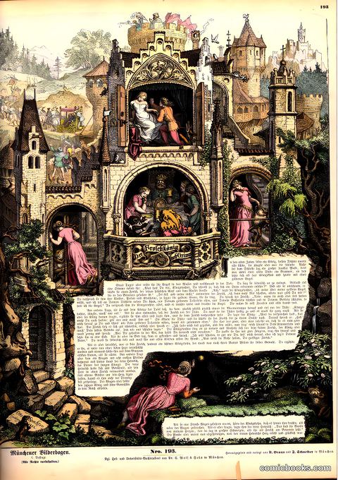 Der Froschkönig — Münchener Bilderbogen No. 193