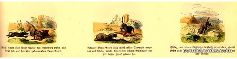 Münchener Bilderbogen: A Hunting Dog's Quarrel