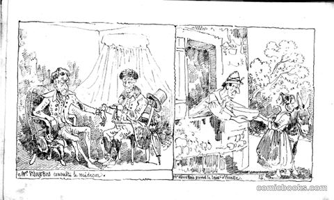 Les Amours de Monsieur Vieux Bois, Plate 15