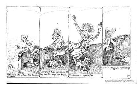 Les Amours de Monsieur Vieux Bois, Plate 43