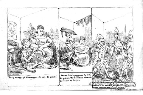 Rodolphe Töpffer, *Les Amours de Monsieur Vieux Bois* (1837), Plate 56