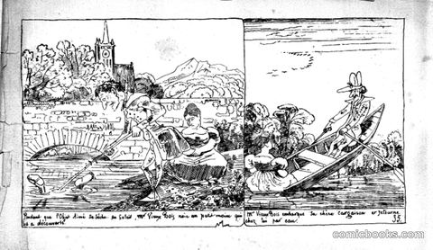 Les Amours de Monsieur Vieux Bois, Plate 35