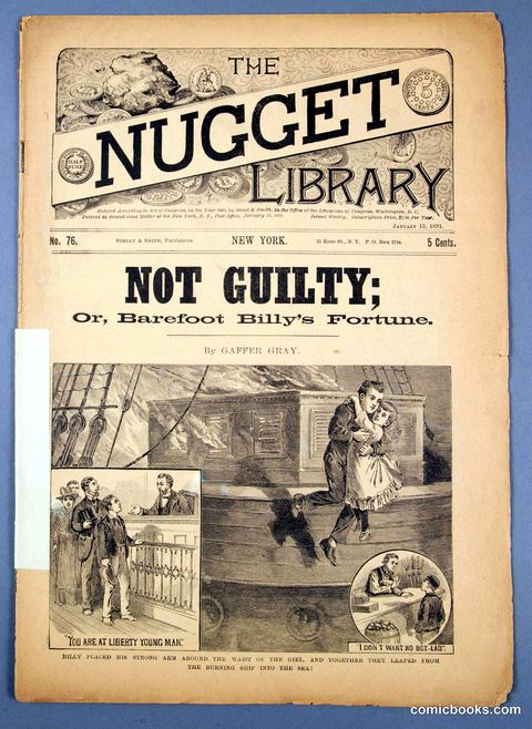 Not Guilty; or, Barefoot Billy's Fortune