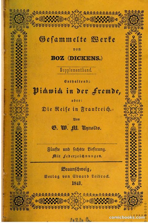 Pickwick in der Fremde (Pickwick Abroad)