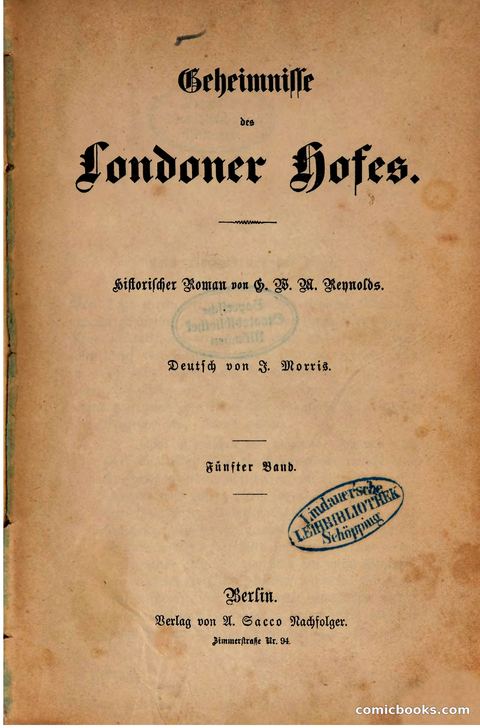 Geheimnisse des Londoner Hofes