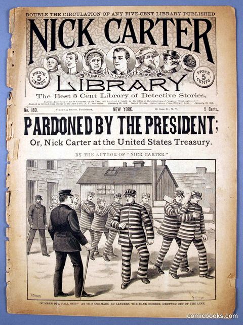 Pardoned by the President; or, Nick Carter at the United States Treasury