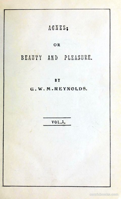 Agnes, or, Beauty and Pleasure