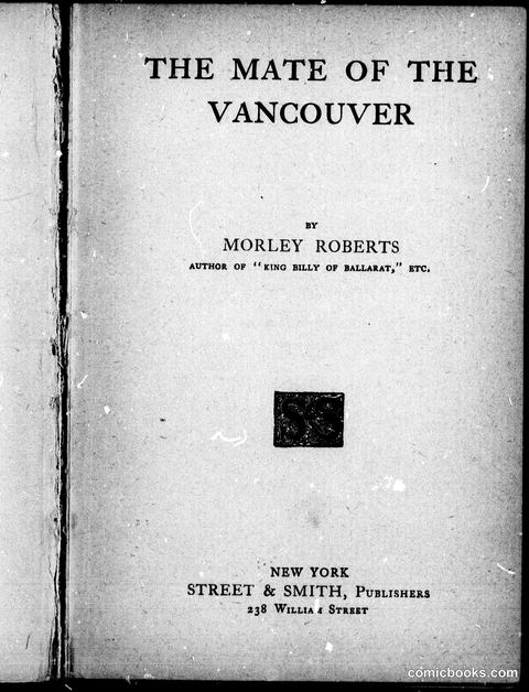 The Mate of the Vancouver