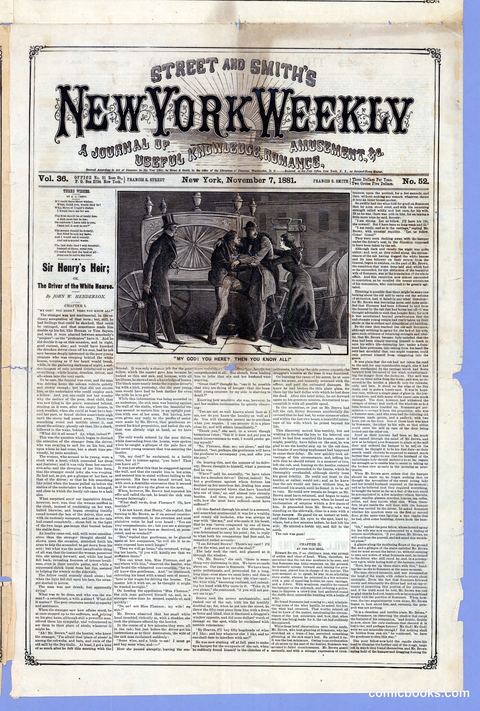 Street & Smith's New York Weekly